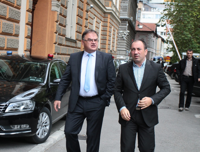 Working Breakfast with Pusić, Mogherini and Han in Luxembourg