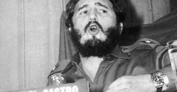 Fidel Castro wore two Rolex Watches on 