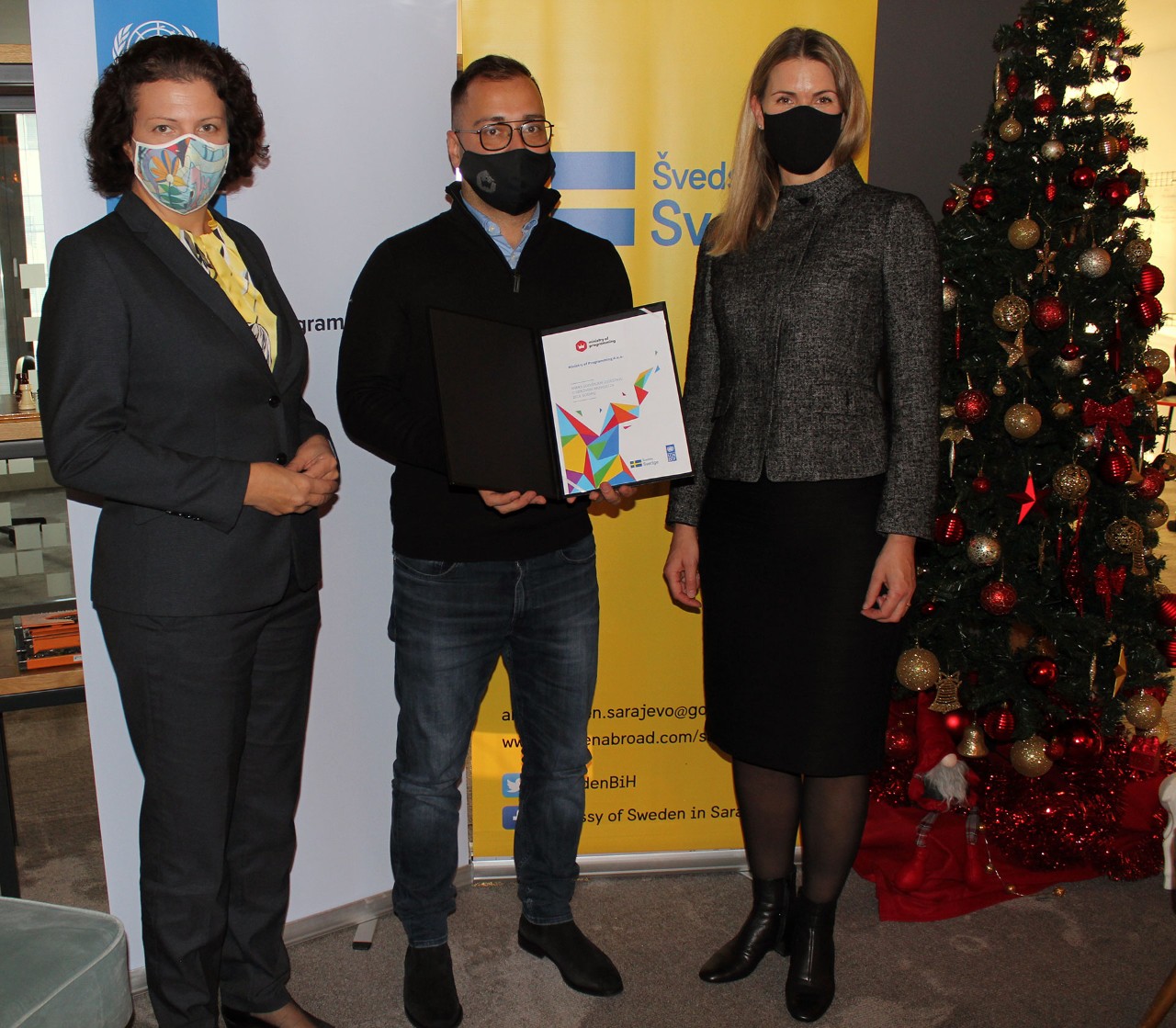 Swedish Ambassador presented First Annual Sustainability Report to BiH Company - Vimarsana News
